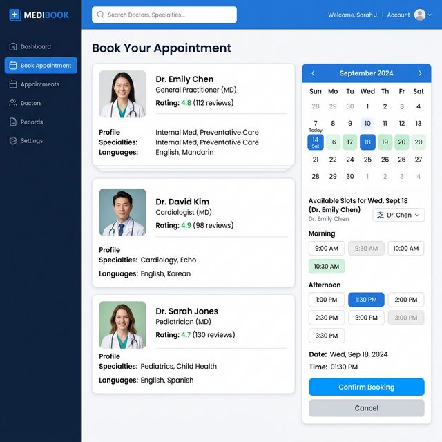 Online Booking System